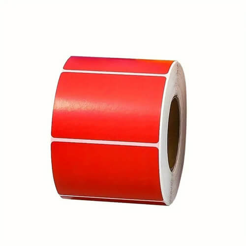 [ETPC11T031X023R] Etiqueta papel couche fondo rojo 31x23mm