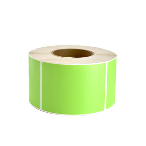 [ETPC11T031X023V] Etiqueta papel couche fondo verde 31x23mm